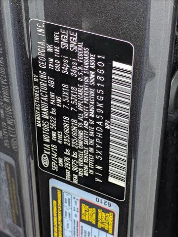 Used 2019 Kia Sorento EX image 24