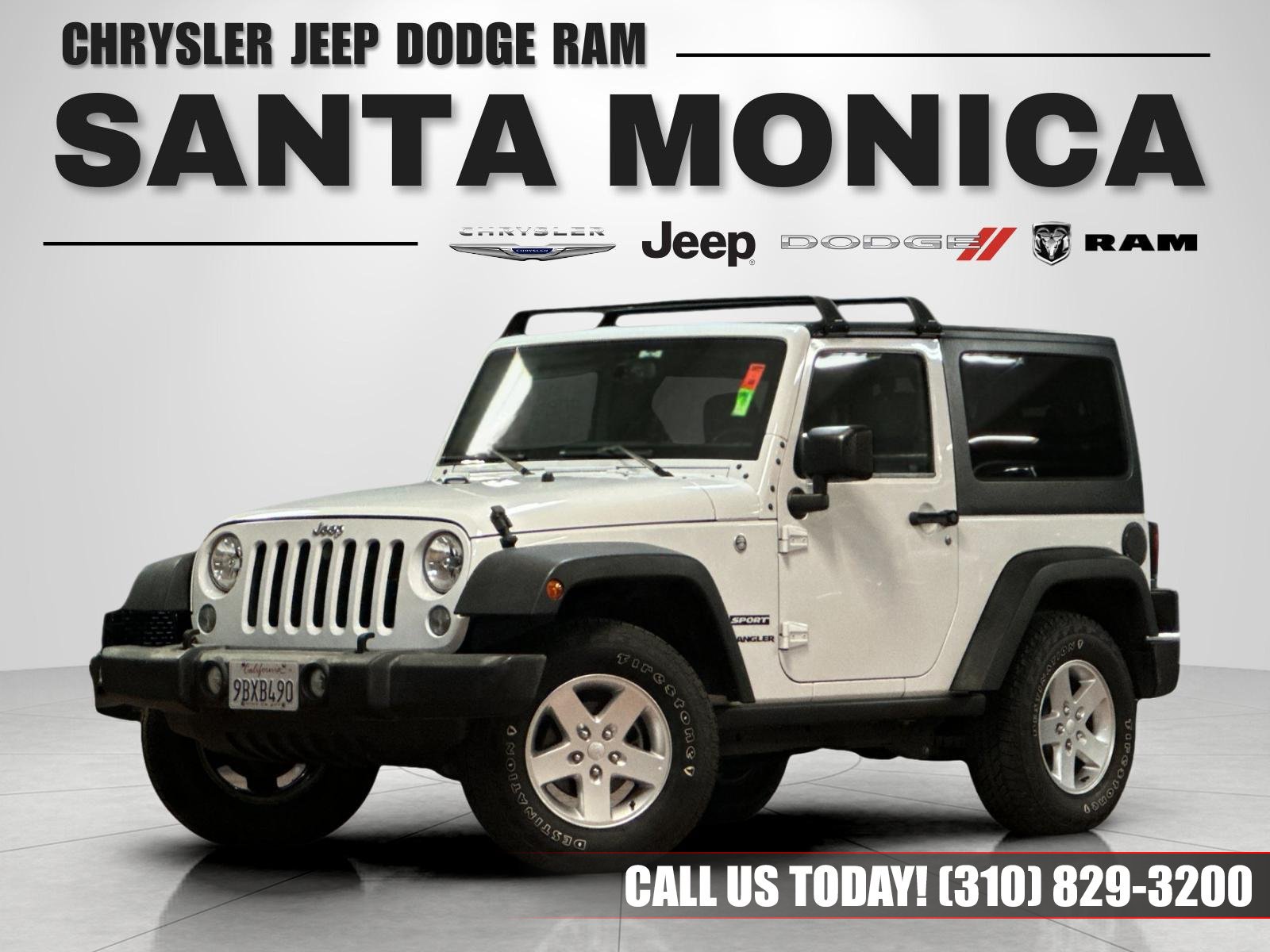 Used 2016 Jeep Wrangler Sport w/ Quick Order Package 24S AWD/4WD image 1