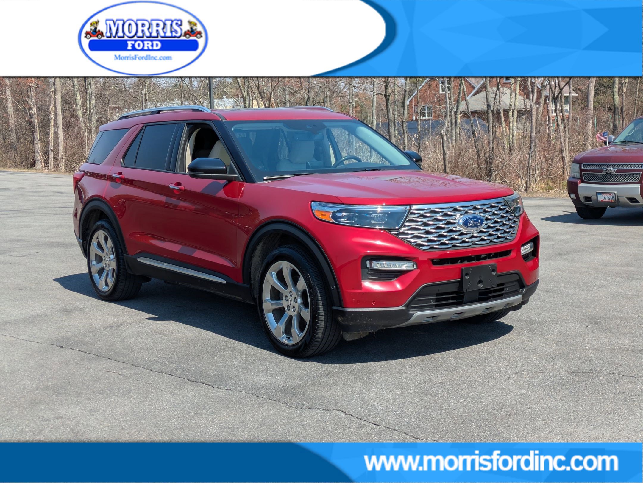 Used 2020 Ford Explorer Platinum w/ Premium Technology Package AWD/4WD image 1