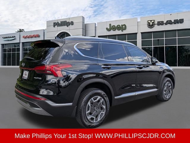Used 2021 Hyundai Santa Fe Blue AWD/4WD image 3