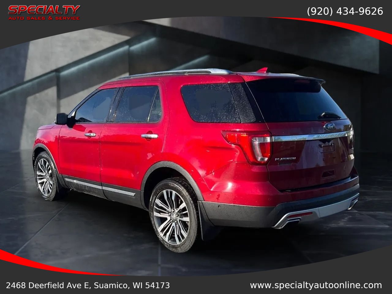Used 2016 Ford Explorer Platinum AWD/4WD image 4