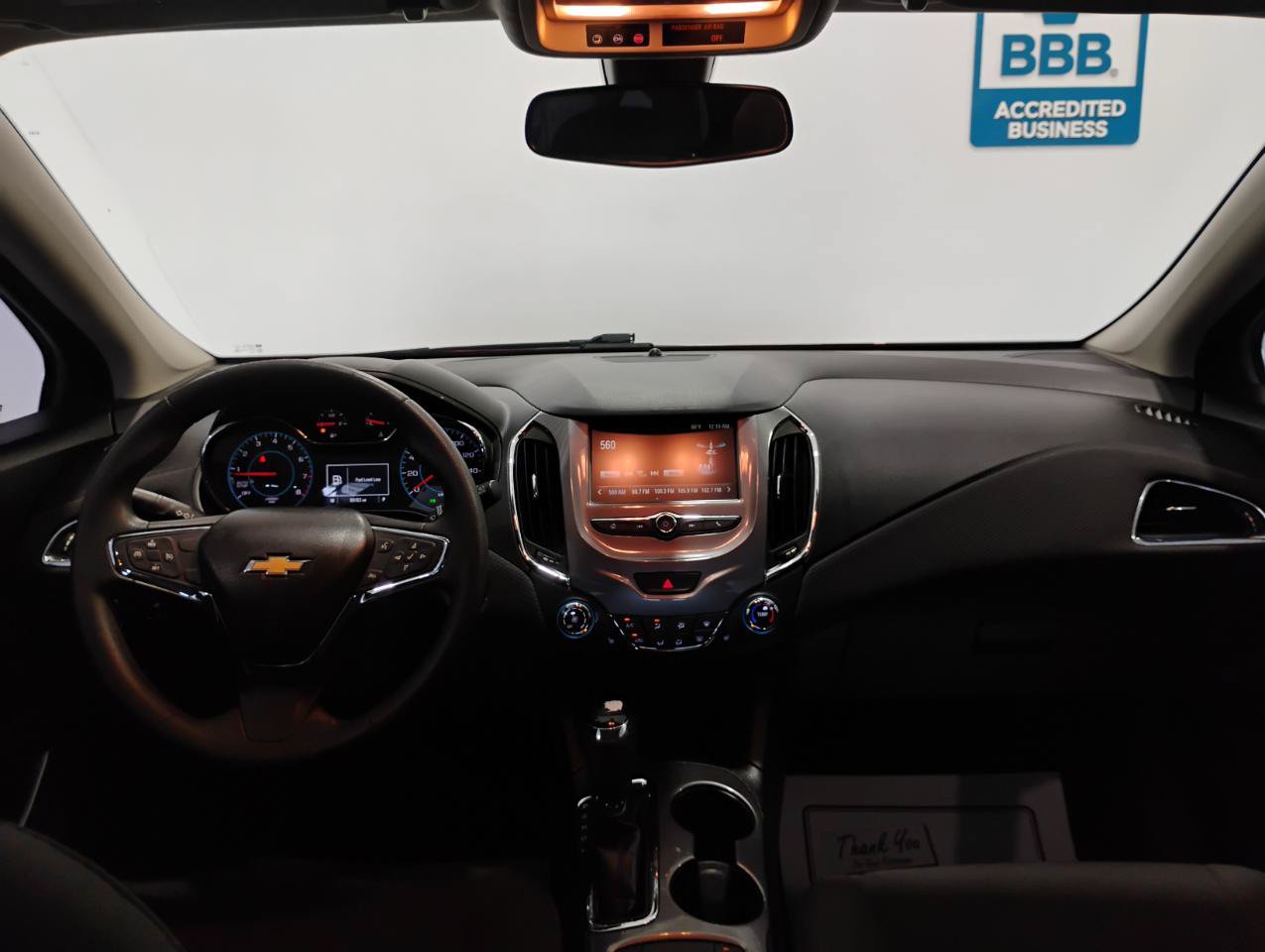 Used 2017 Chevrolet Cruze LT w/ Convenience Package FWD image 10