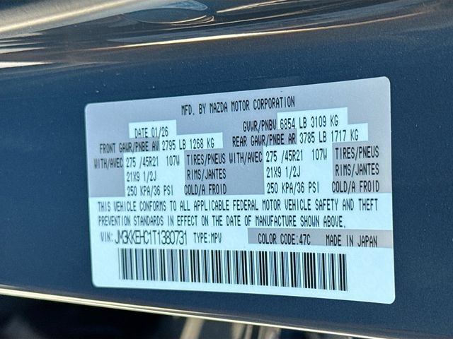 New 2026 MAZDA CX-90 3.3 Turbo S w/ Premium Plus AWD/4WD image 36