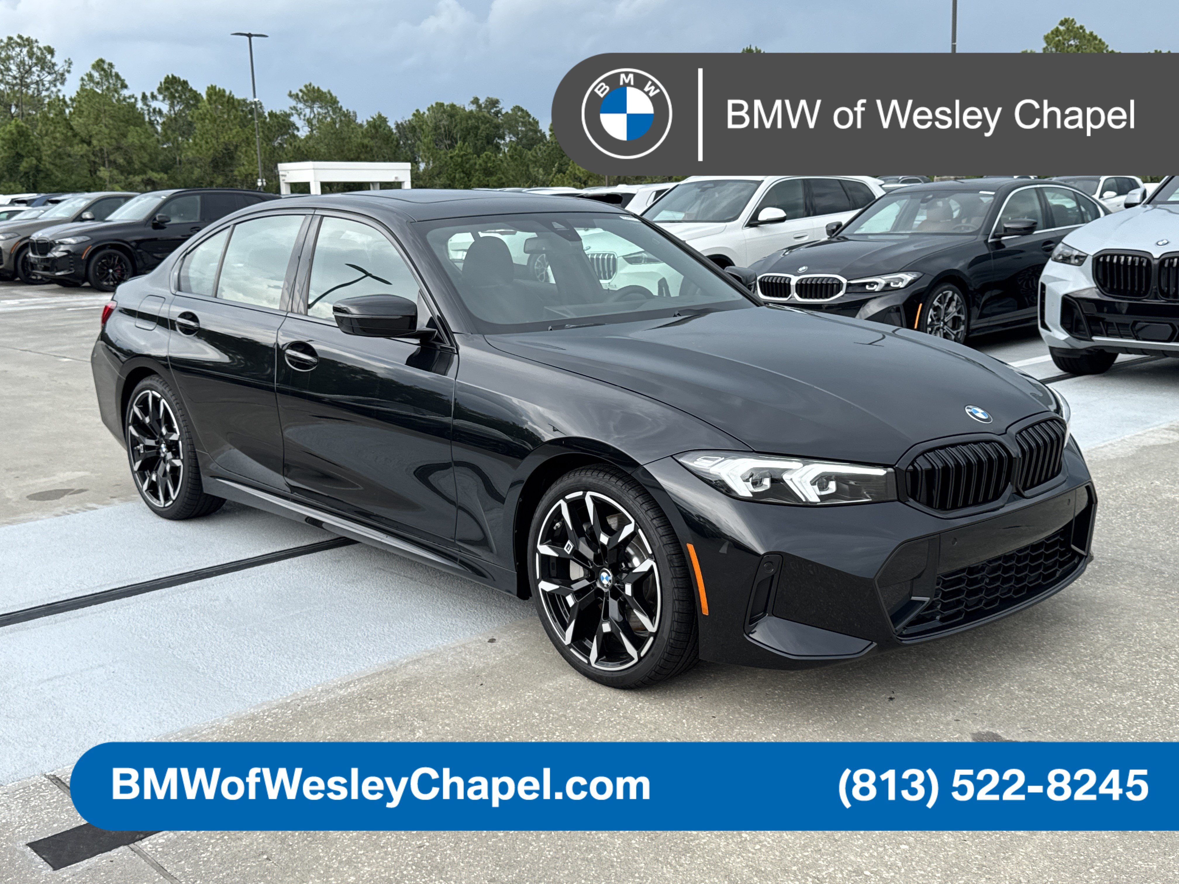 New 2026 BMW 330i Sedan w/ M Sport Package RWD image 1