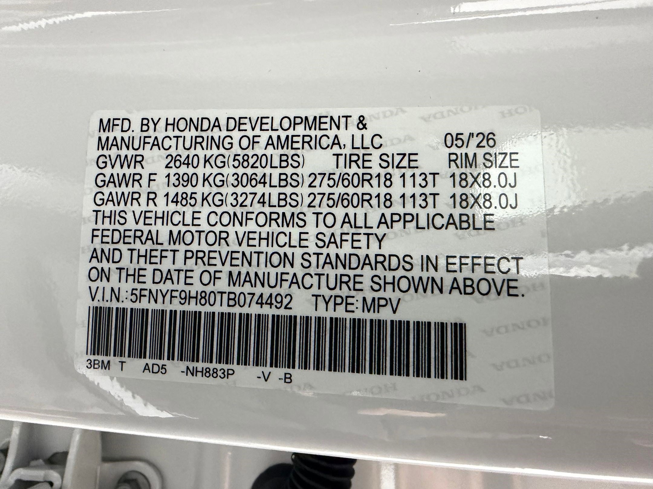 New 2026 Honda Passport TrailSport Elite image 17