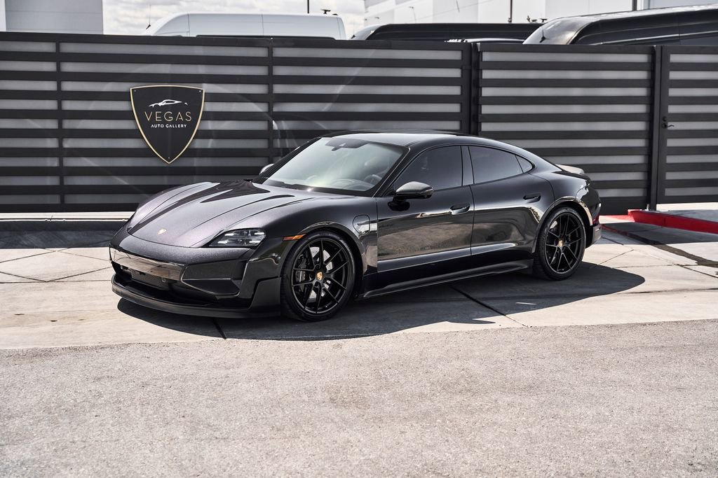 Used 2025 Porsche Taycan Turbo GT AWD/4WD image 8