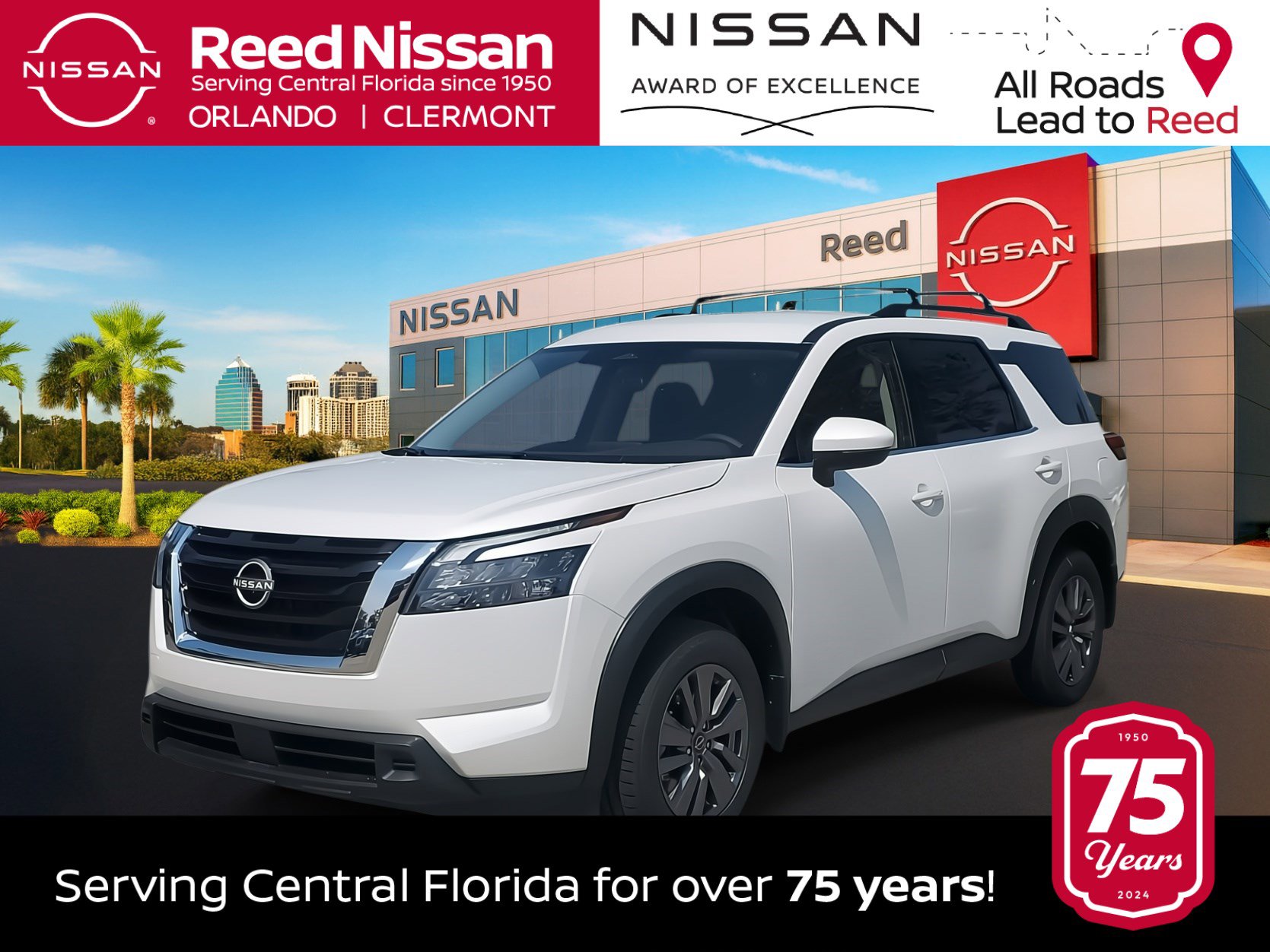 New 2025 Nissan Pathfinder SV