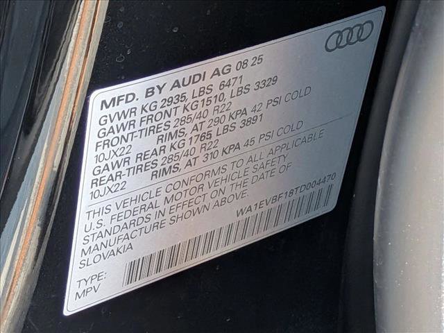 Certified 2026 Audi Q8 Premium Plus w/ Premium Plus Package AWD/4WD image 18