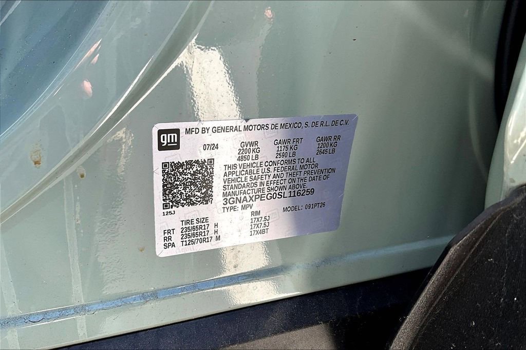 Used 2025 Chevrolet Equinox LT w/ Convenience Package II AWD/4WD image 16