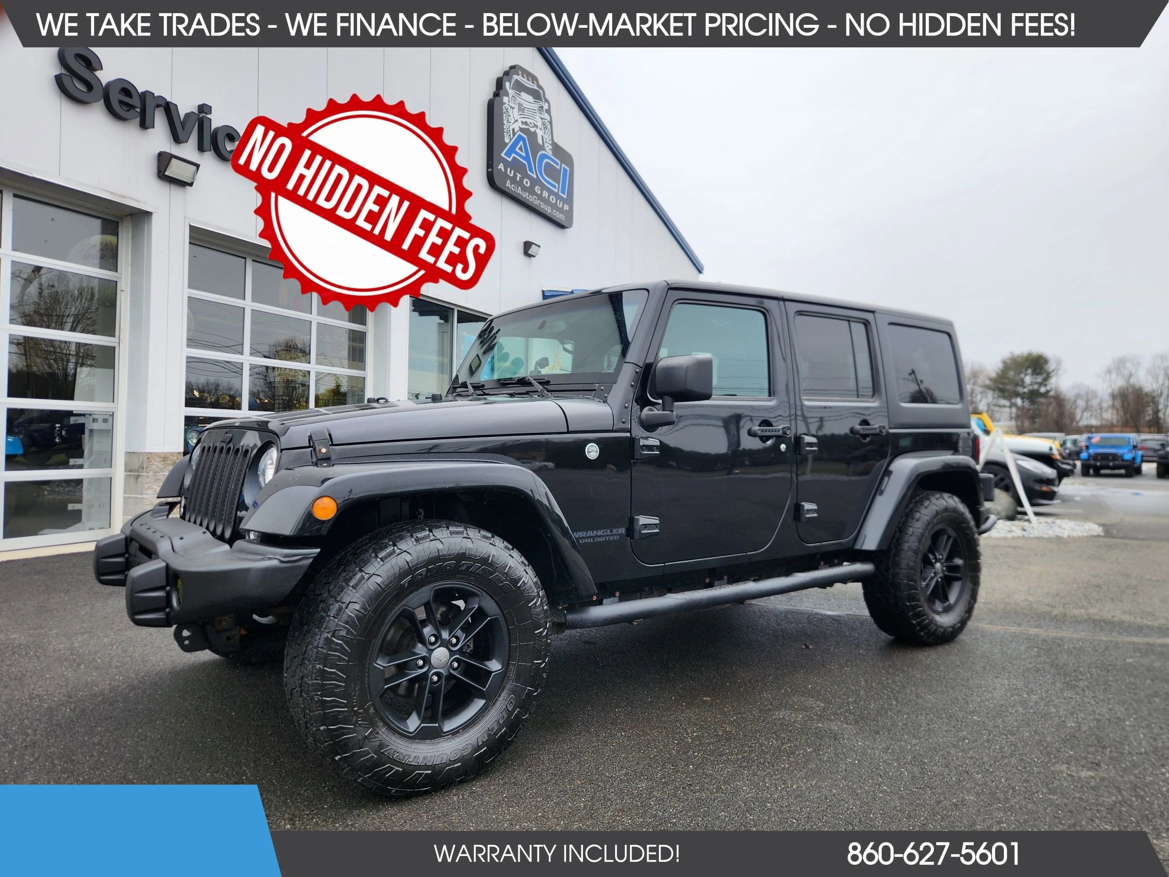 Used 2017 Jeep Wrangler Unlimited Sahara