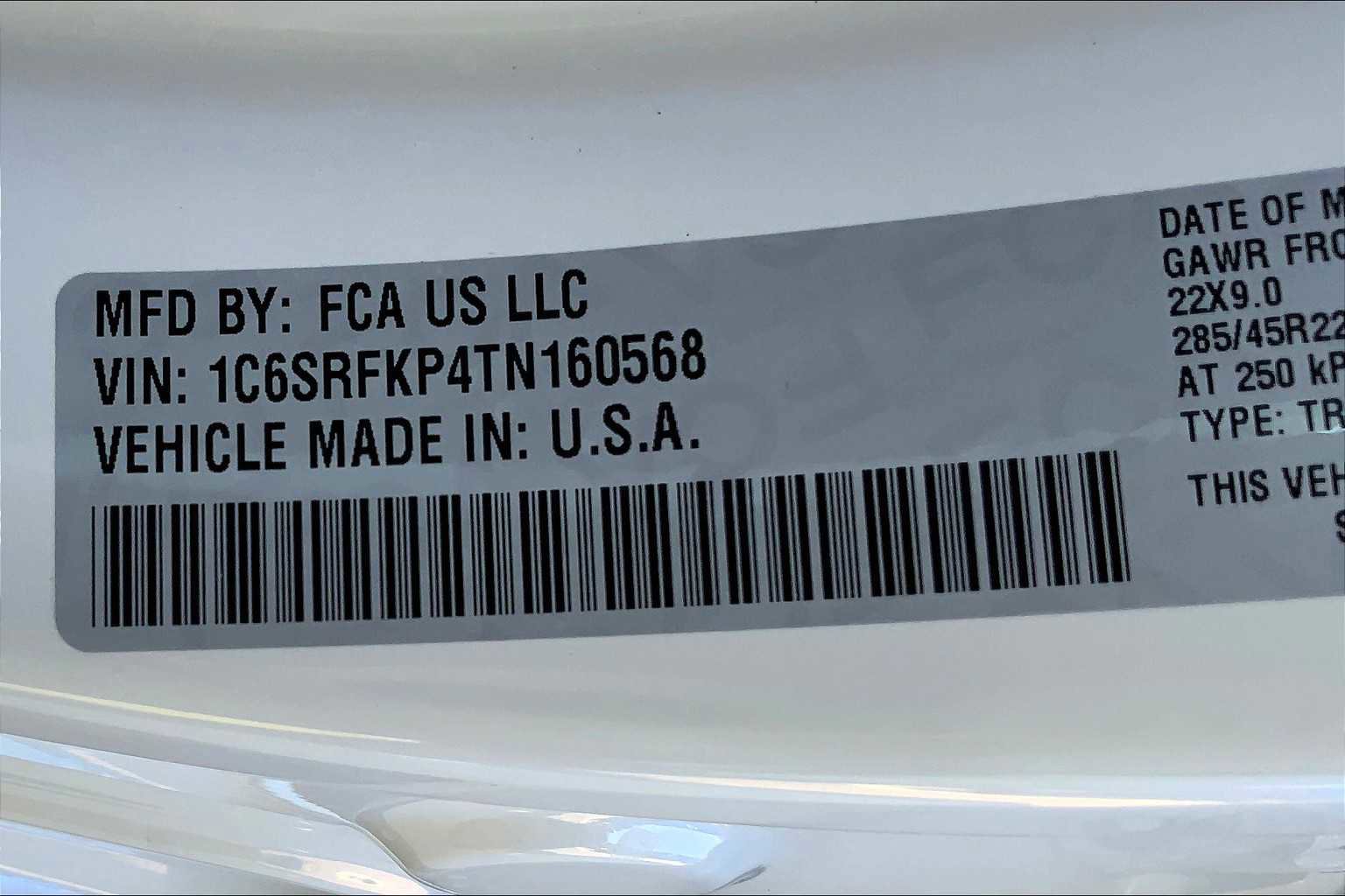 Used 2026 RAM 1500 Tungsten w/ Off Road Group AWD/4WD image 19