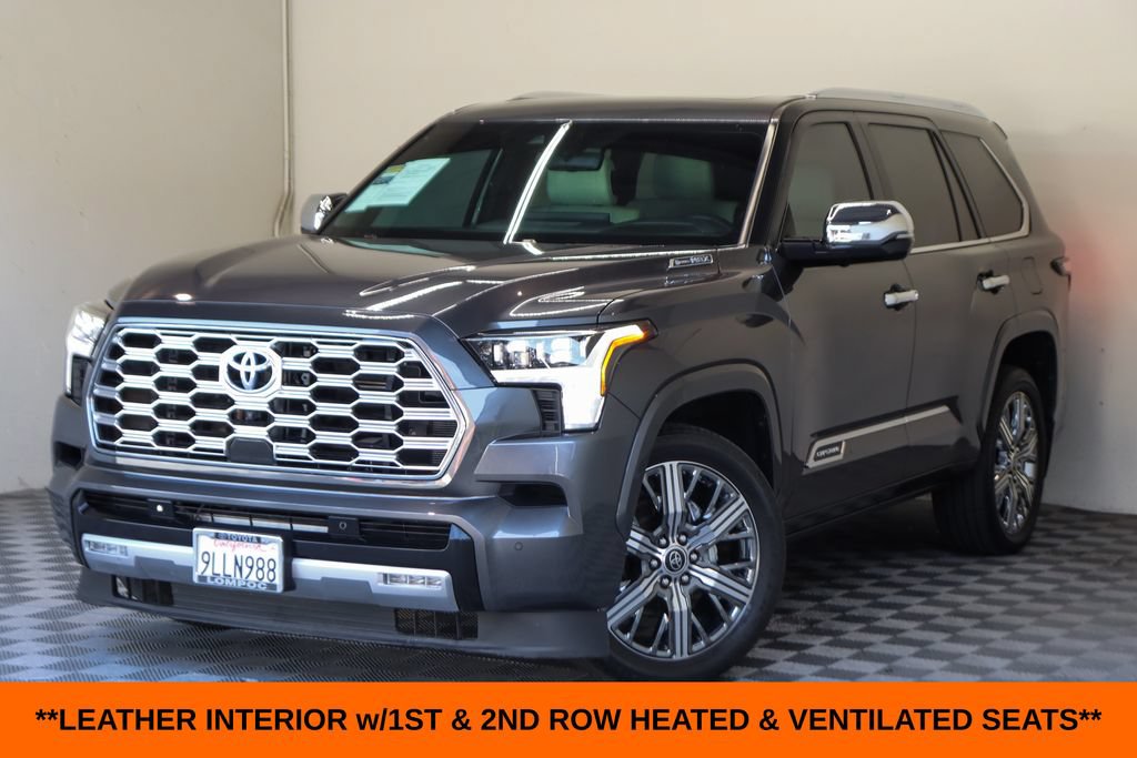 Used 2024 Toyota Sequoia Capstone AWD/4WD image 4