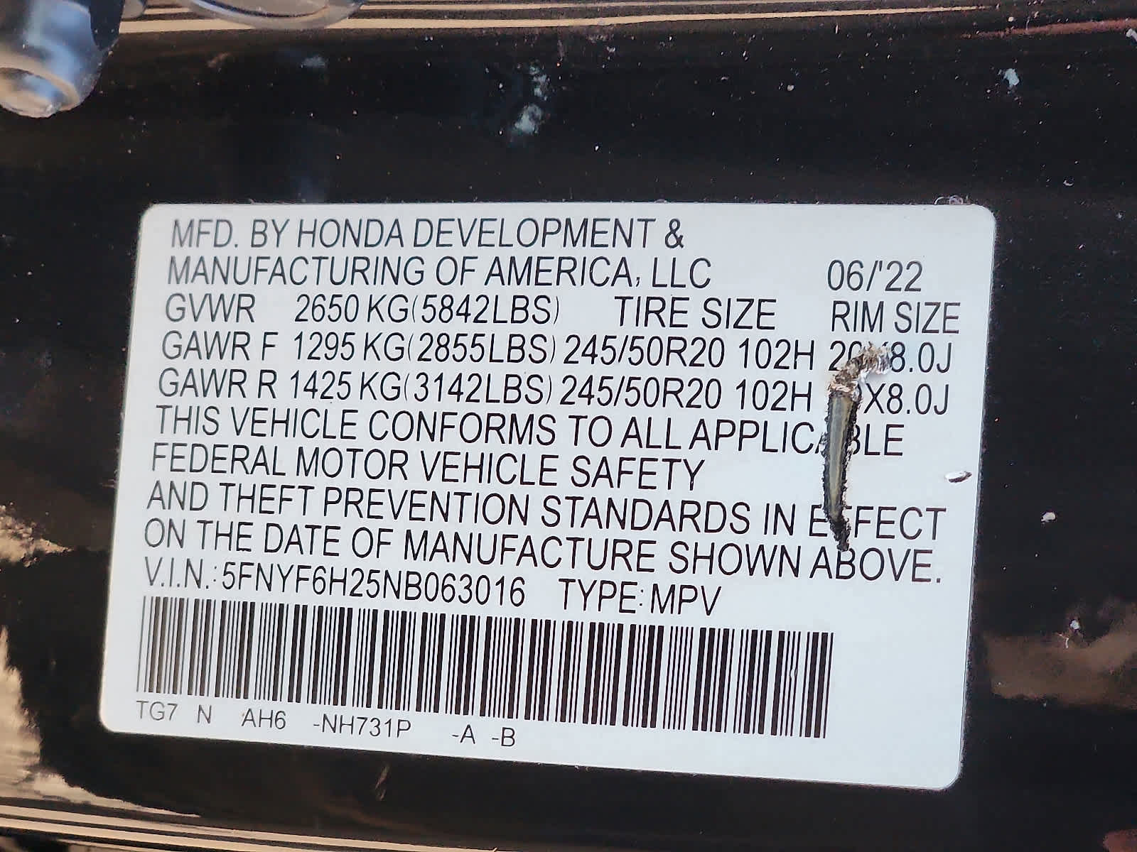 Used 2022 Honda Pilot Special Edition image 27