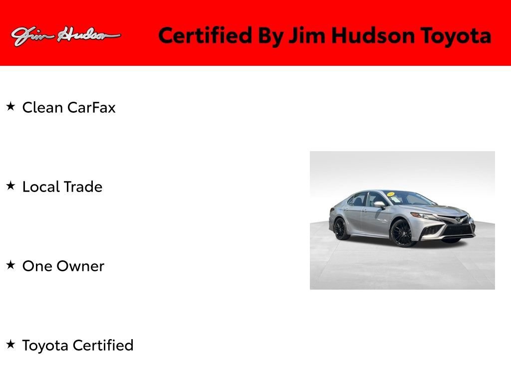 Used 2024 Toyota Camry XSE w/ Navigation Package AWD/4WD image 3