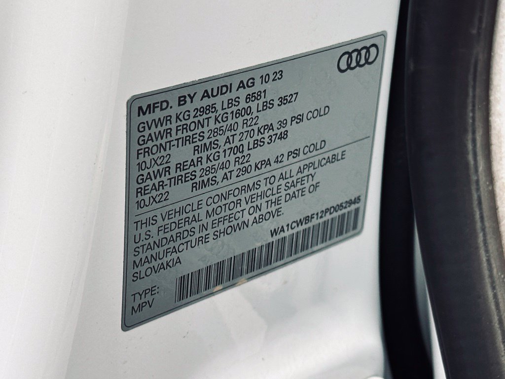 Used 2023 Audi SQ8 Prestige w/ Prestige Package AWD/4WD image 47