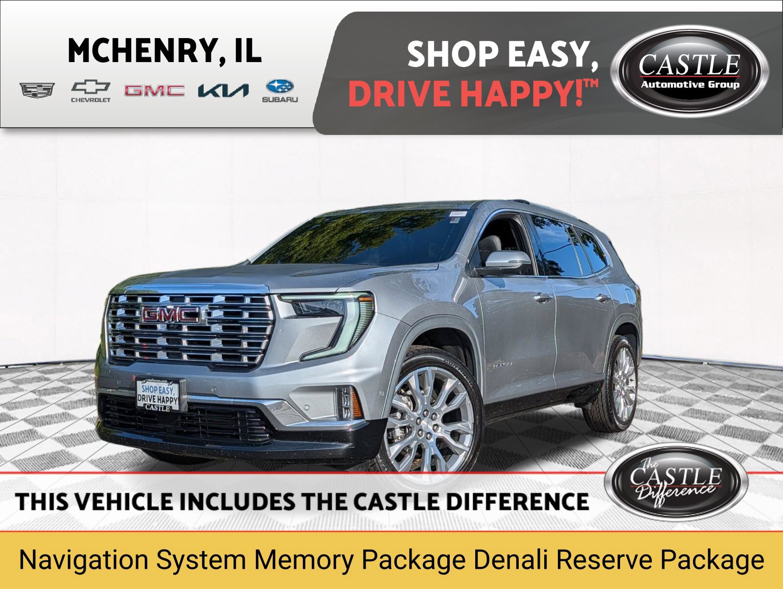 Used 2024 GMC Acadia Denali w/ Super Cruise Package