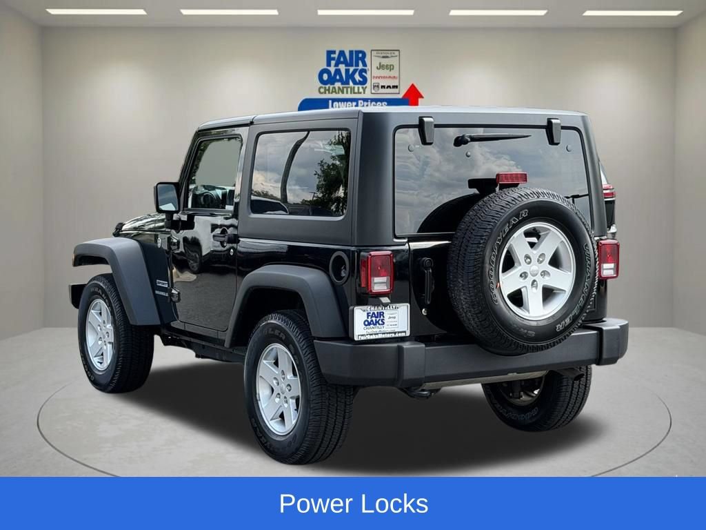 Certified 2017 Jeep Wrangler Sport w/ Quick Order Package 24S AWD/4WD image 10