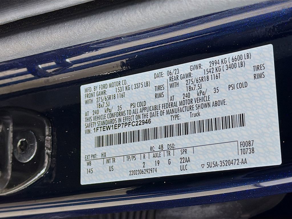 Used 2023 Ford F150 XLT w/ Equipment Group 302A High image 38