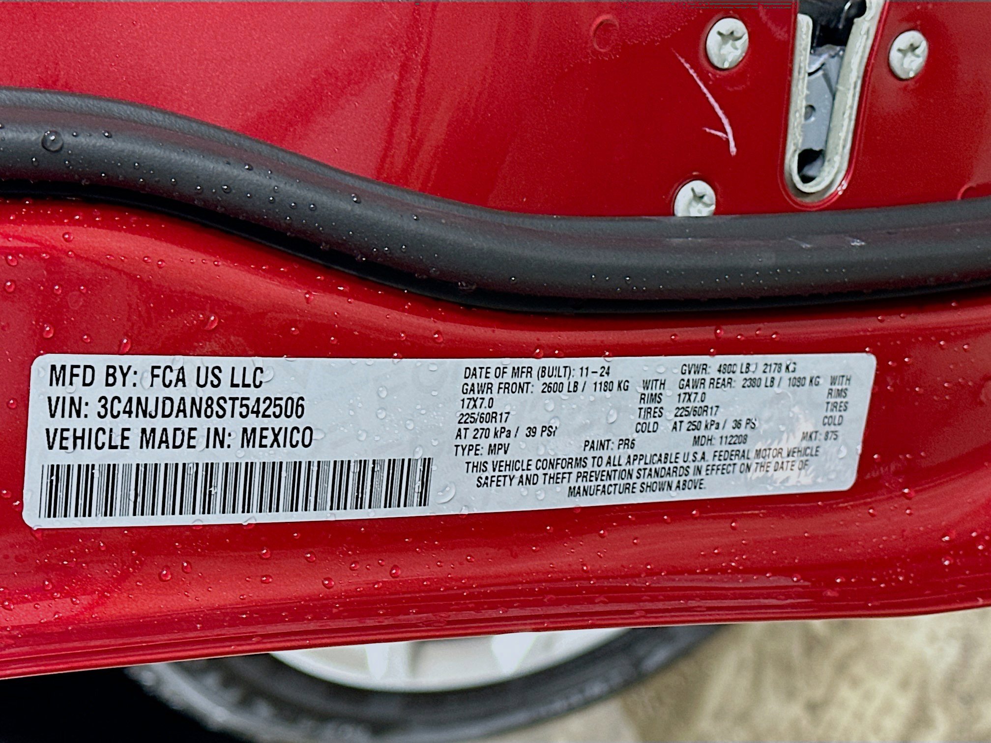 Certified 2025 Jeep Compass Sport image 42