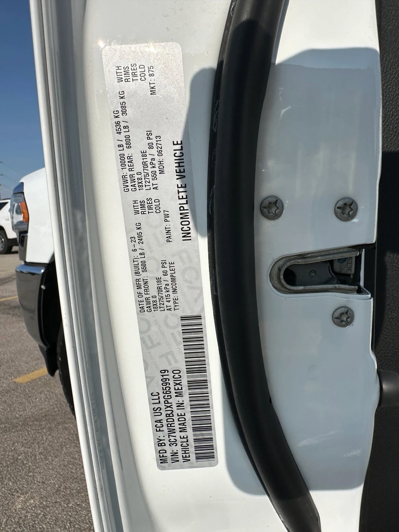 Used 2023 RAM 3500 SLT w/ Quick Order Package 27G SLT image 18