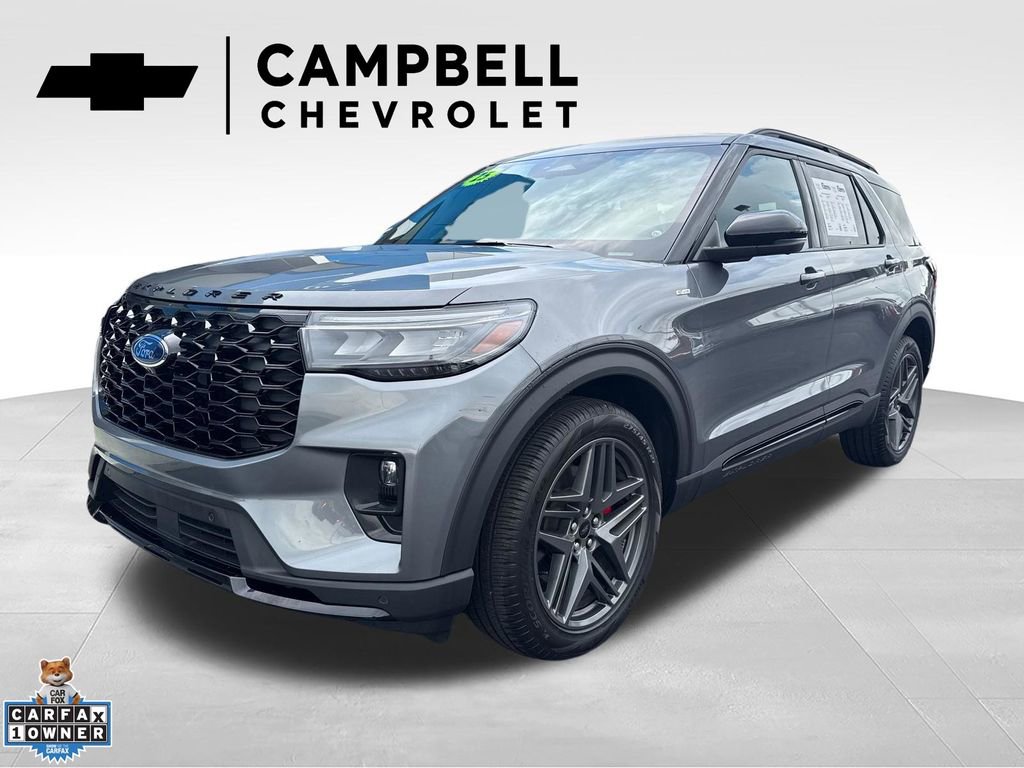 Used 2025 Ford Explorer ST-Line w/ ST-Line Street Pack AWD/4WD 360° Tour
