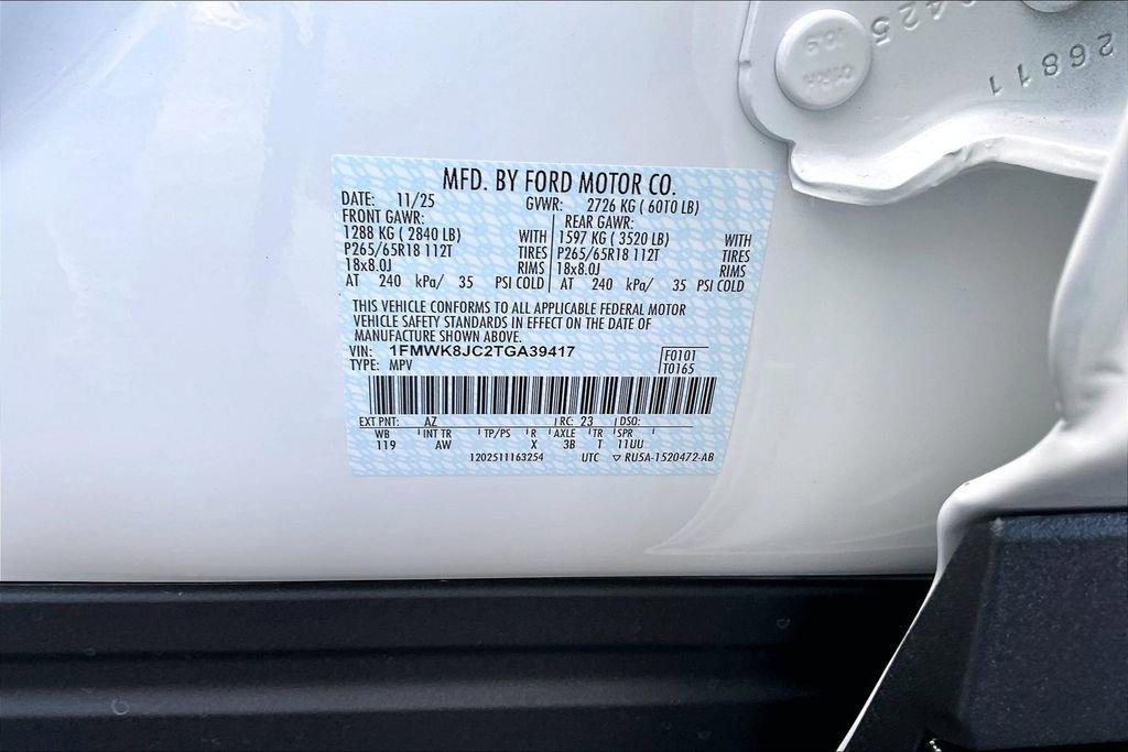 New 2026 Ford Explorer Tremor w/ Tremor Ultimate Package image 13