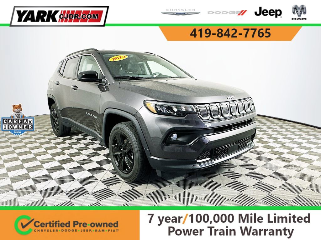 Certified 2022 Jeep Compass Latitude w/ Convenience Group