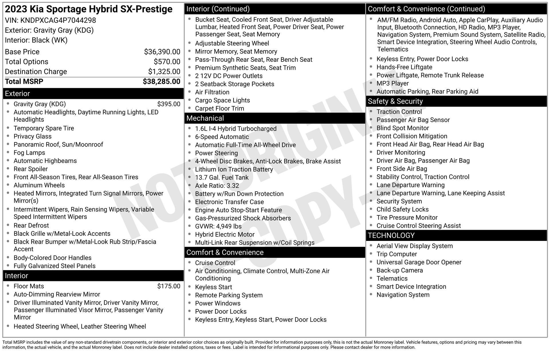 Used 2023 Kia Sportage SX Prestige image 37