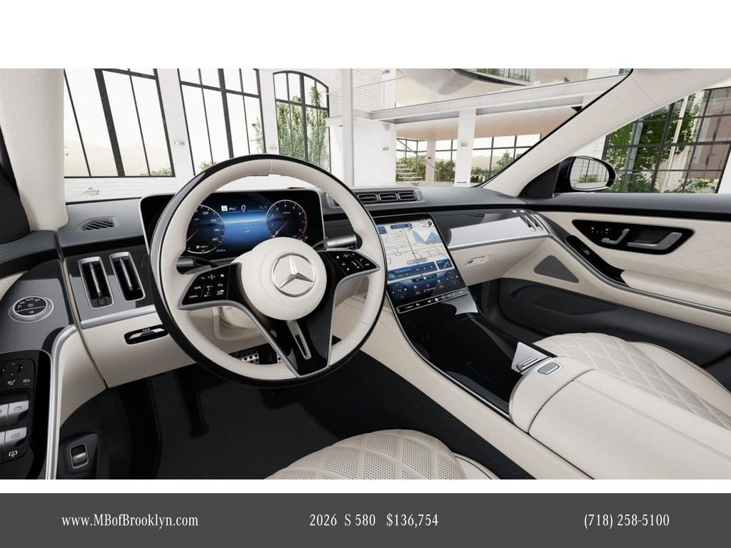 New 2026 Mercedes-Benz S 580 4MATIC Sedan image 3