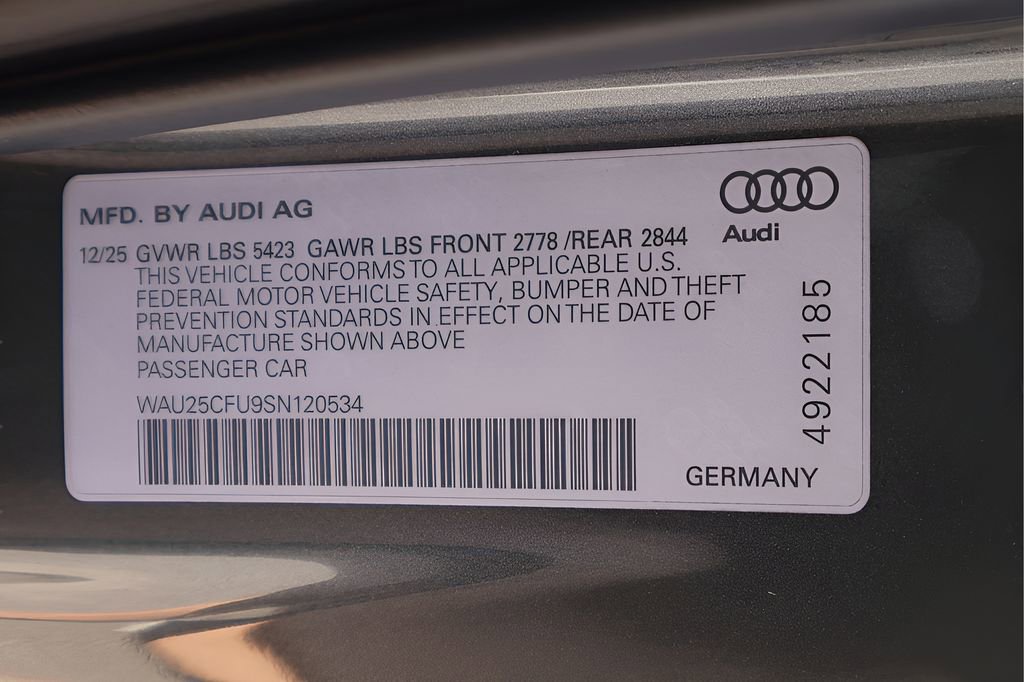New 2025 Audi S5 Premium Plus AWD/4WD image 26