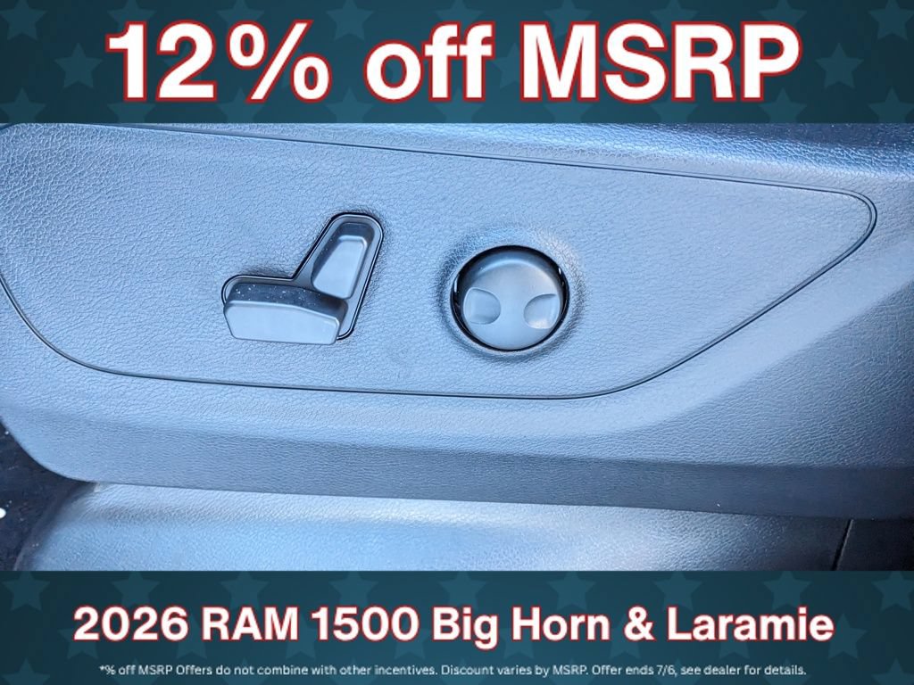New 2026 RAM 1500 Big Horn w/ Night Edition AWD/4WD image 23
