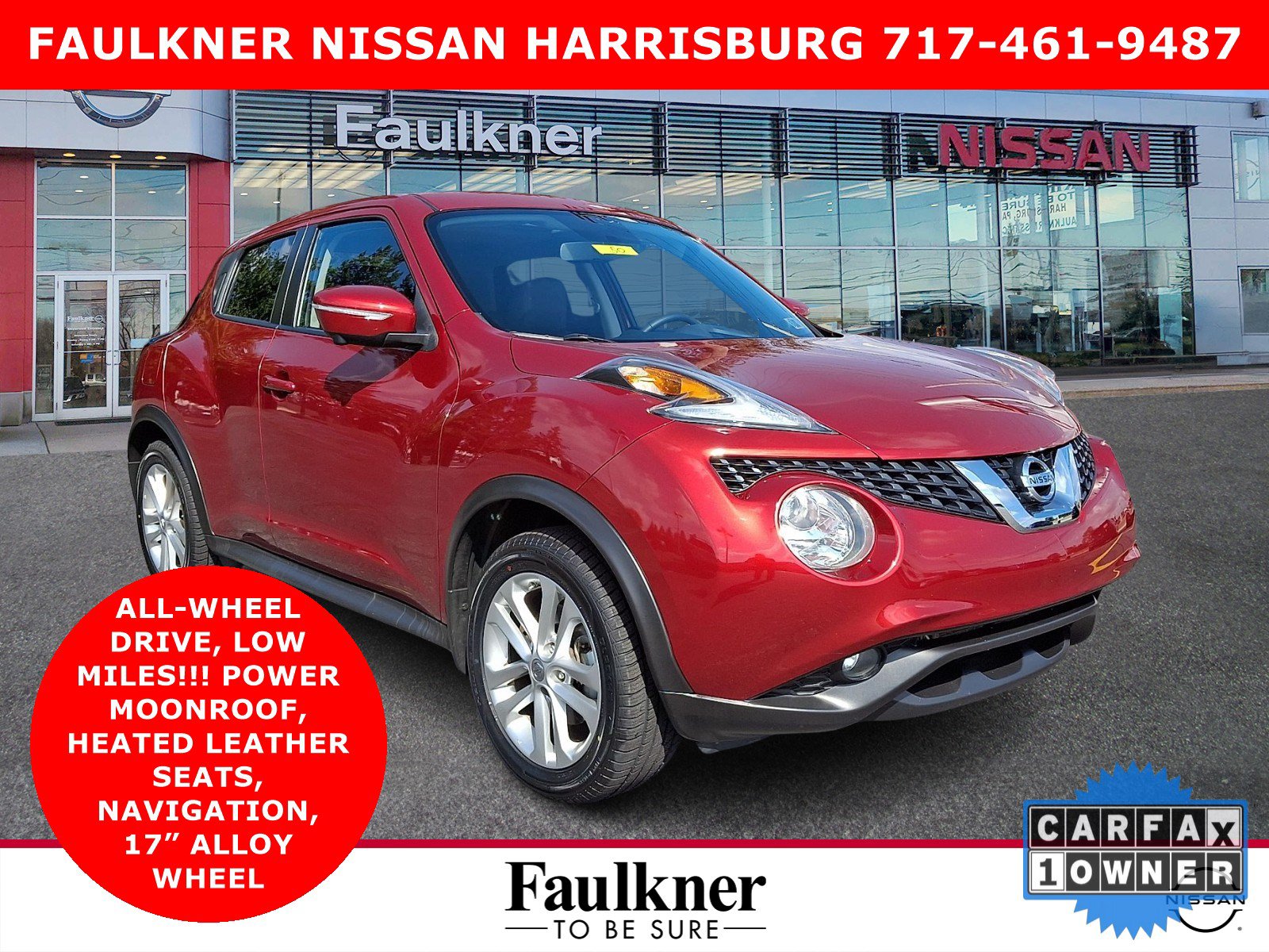 Used 2016 Nissan Juke SL AWD/4WD image 1