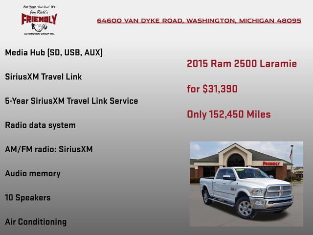 Used 2015 RAM 2500 Laramie AWD/4WD image 15