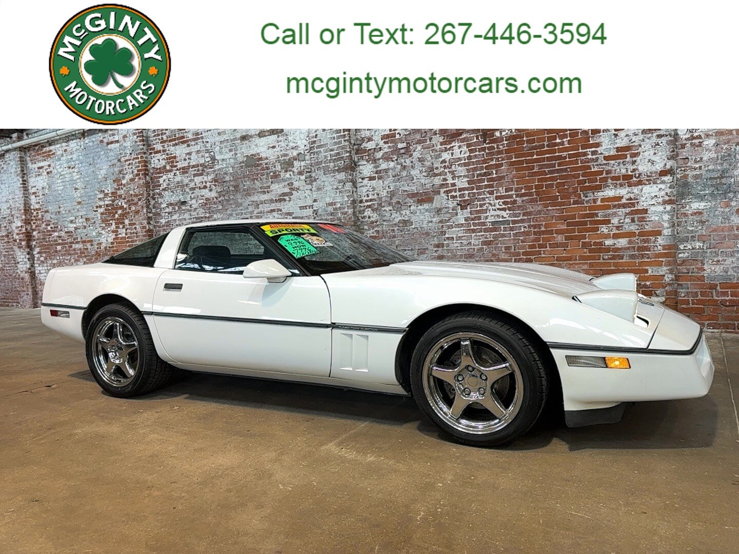 Used 1990 Chevrolet Corvette Coupe RWD image 1