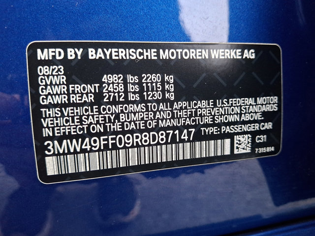 Certified 2024 BMW M340i xDrive w/ Premium Package image 28