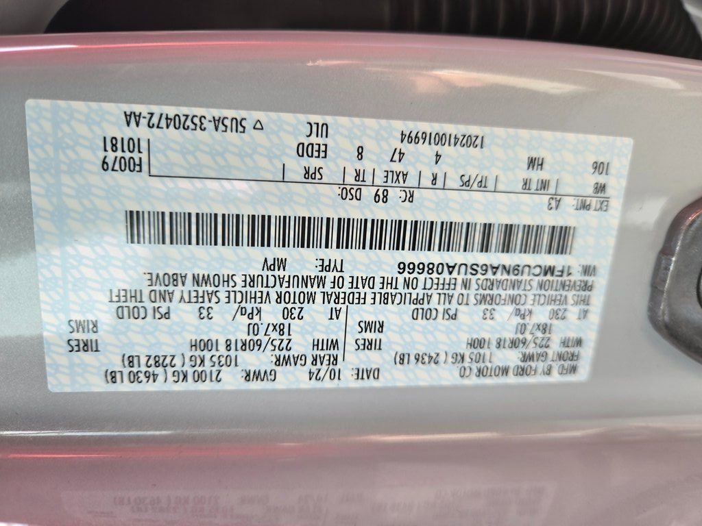 Used 2025 Ford Escape ST-Line Select w/ Tech Pack #2 image 12