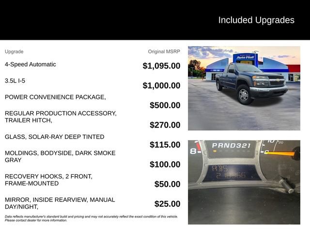 Used 2006 Chevrolet Colorado LT w/ Power Convenience Package image 7