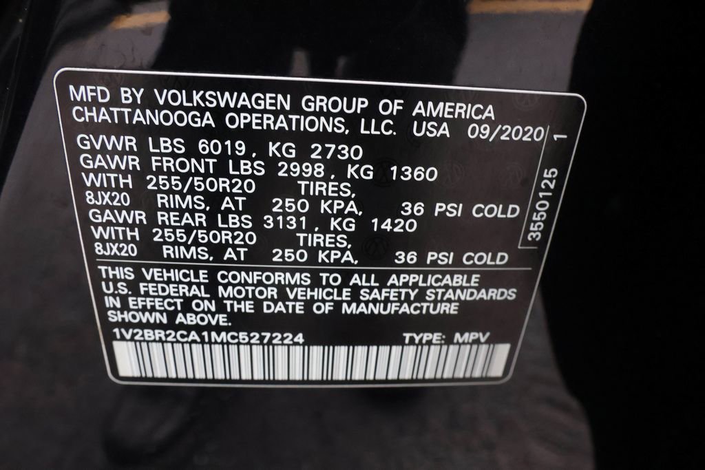 Used 2021 Volkswagen Atlas SEL image 43