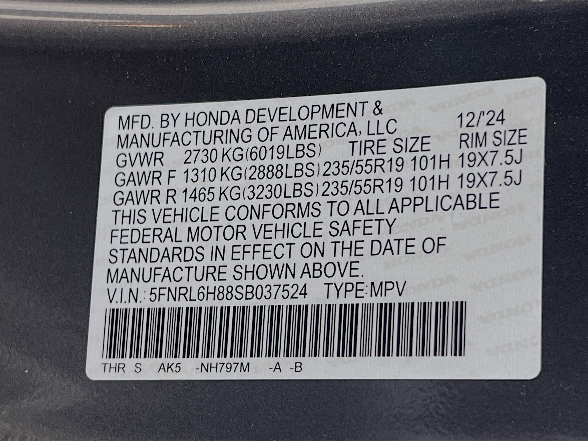 Used 2025 Honda Odyssey Touring image 36