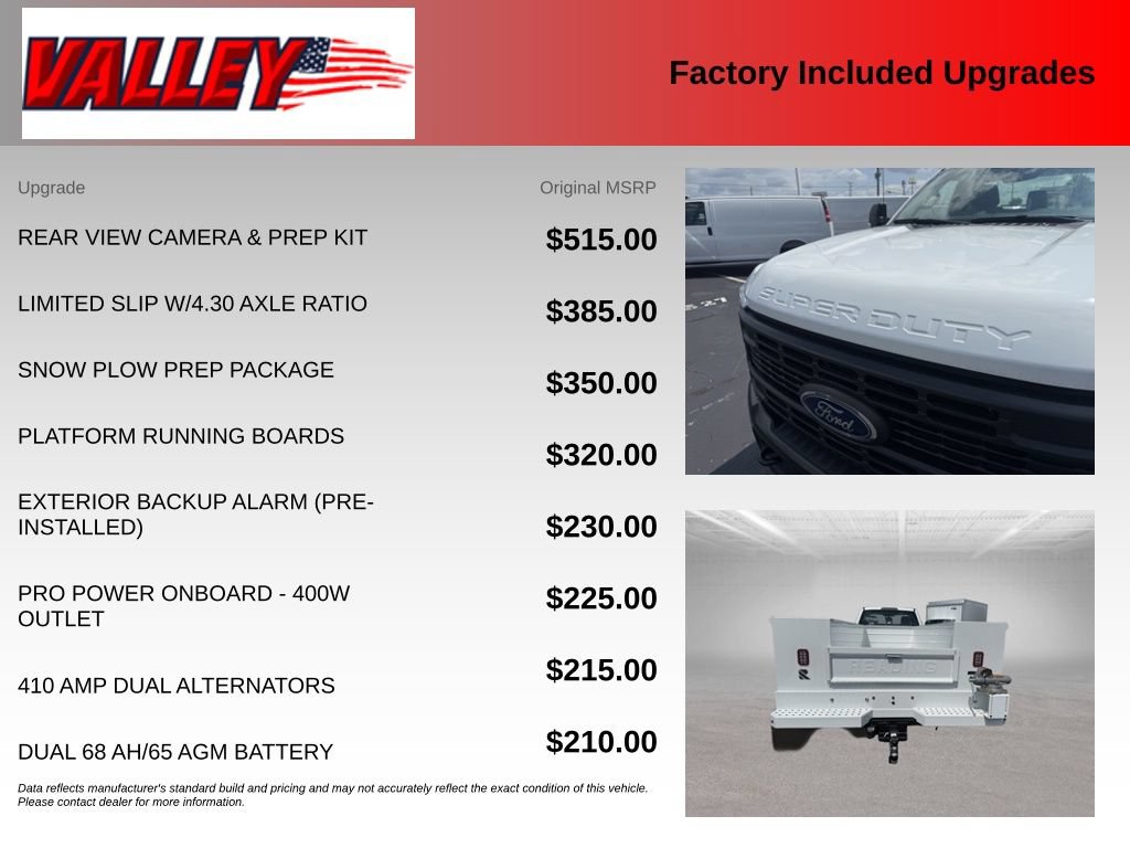 New 2026 Ford F350 XL w/ Snow Plow Prep Package AWD/4WD image 4