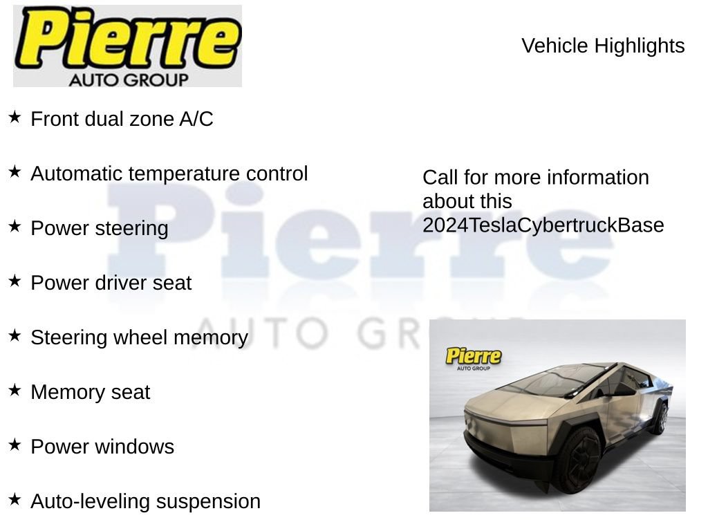 Used 2024 Tesla Cybertruck AWD Crew Cab image 14