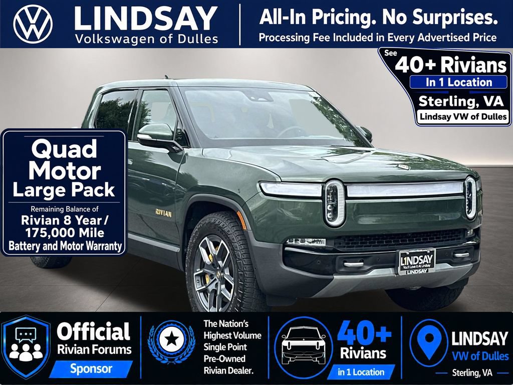Used 2022 Rivian R1T Adventure