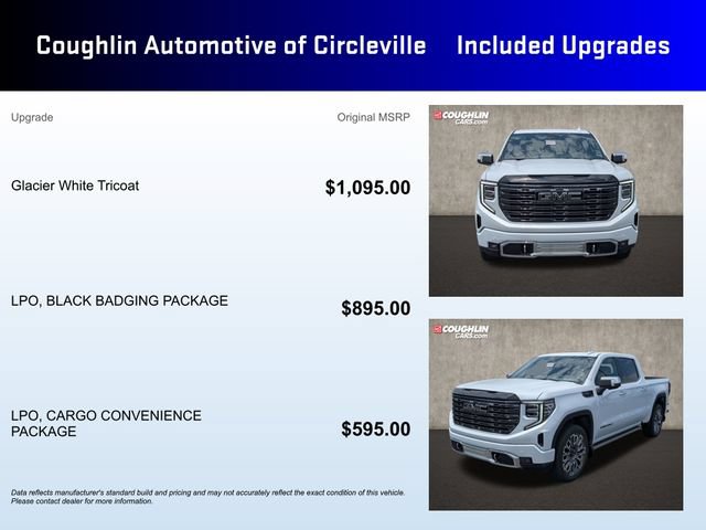 New 2026 GMC Sierra 1500 Denali Ultimate w/ LPO, Black Badging Package AWD/4WD image 3