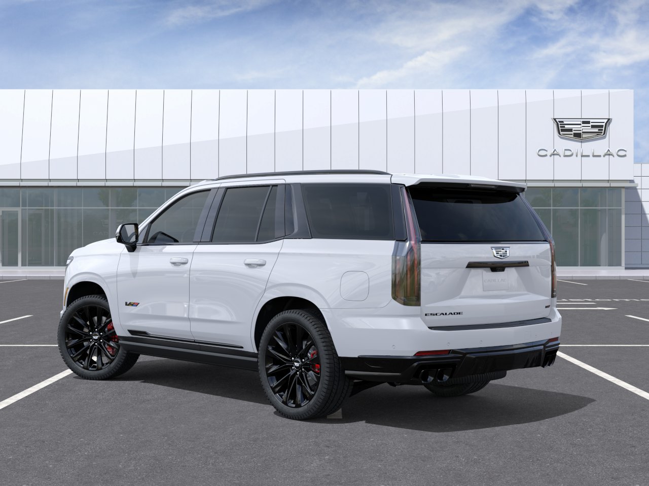 New 2026 Cadillac Escalade V w/ LPO, ONYX Package AWD/4WD image 3
