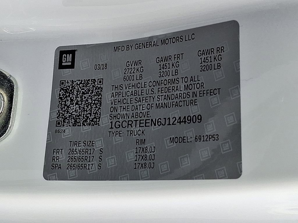 Used 2018 Chevrolet Colorado ZR2 image 24