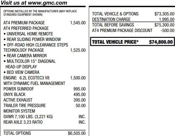 Certified 2025 GMC Sierra 1500 AT4 w/ AT4 Premium Package image 3