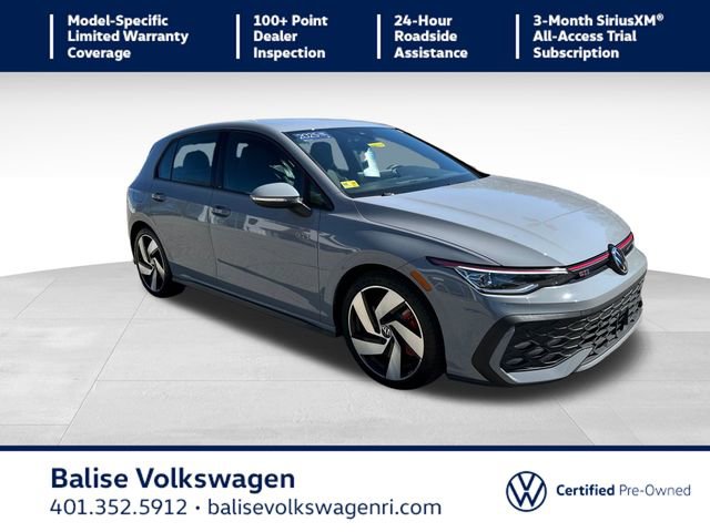 Certified 2025 Volkswagen GTI S