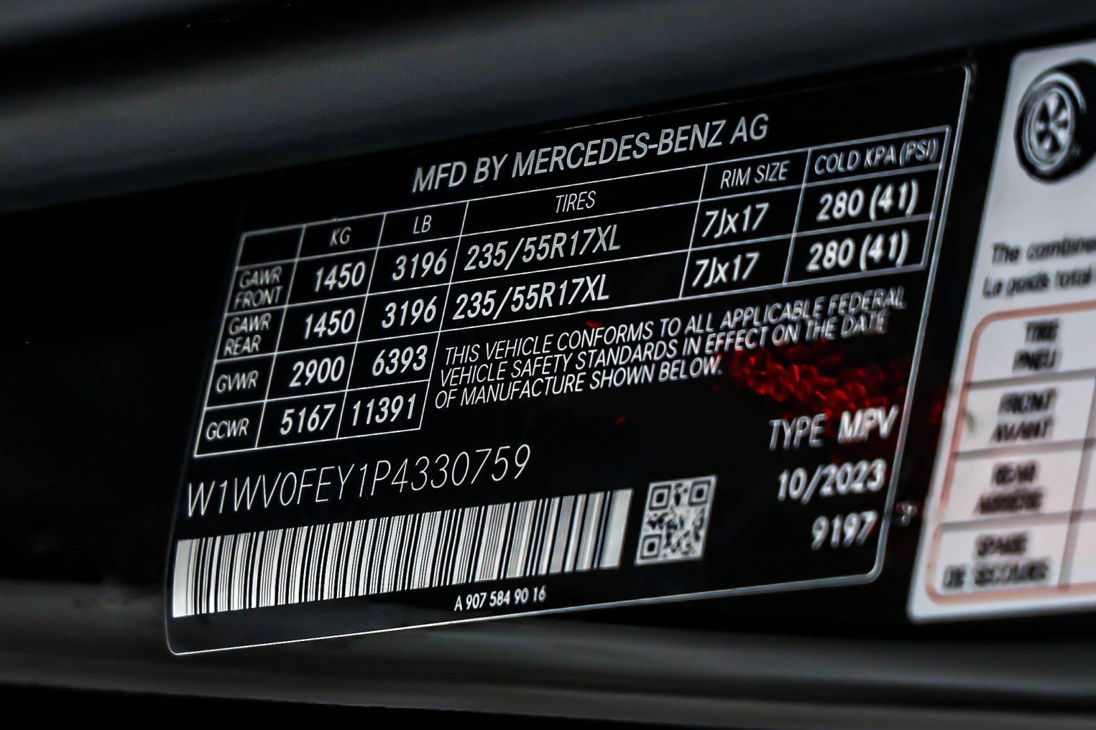 Used 2023 Mercedes-Benz Metris Standard Roof 126 Wheelbase image 25