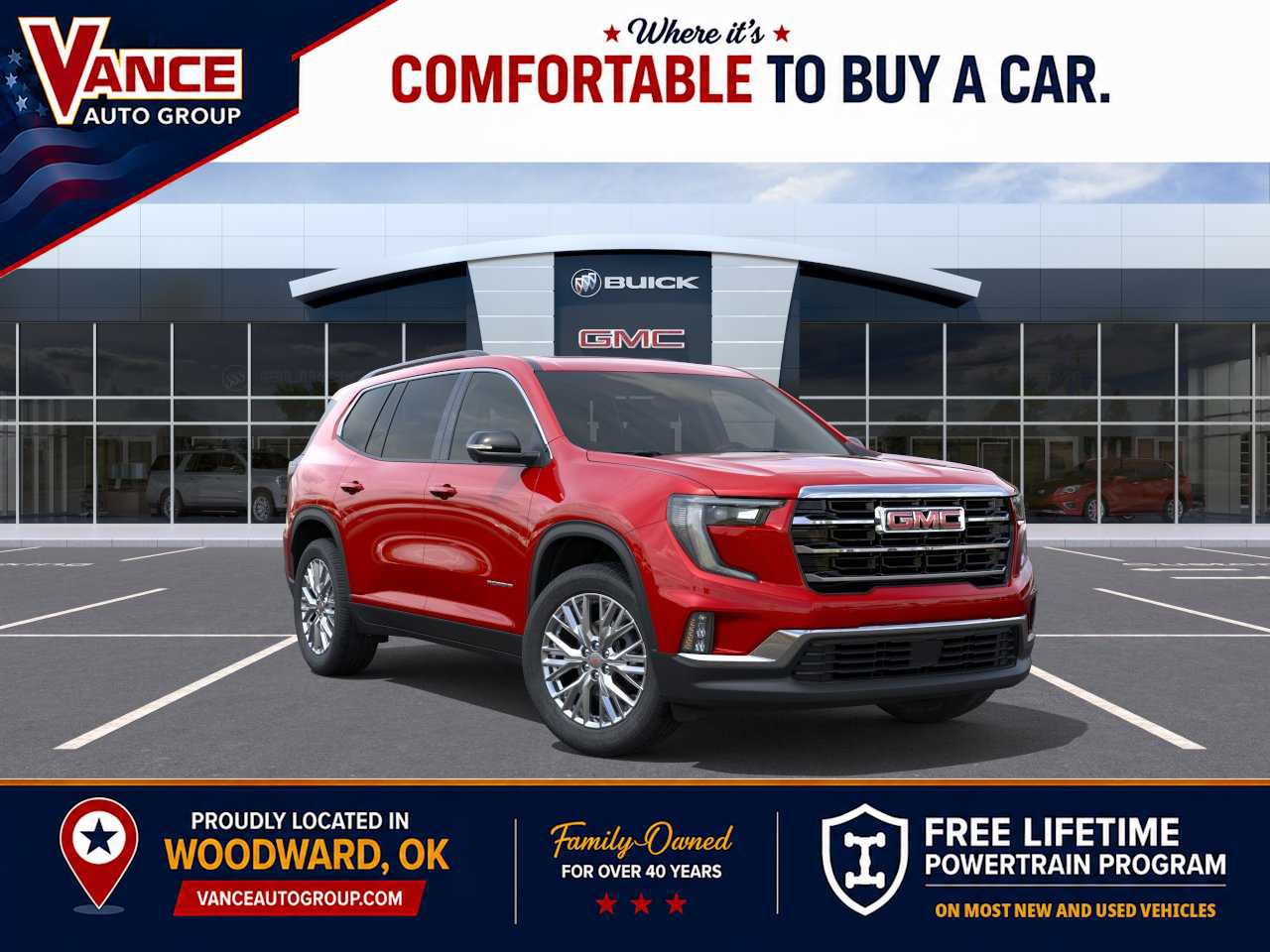 New 2026 GMC Acadia Elevation w/ Elevation Premium Package AWD/4WD image 1