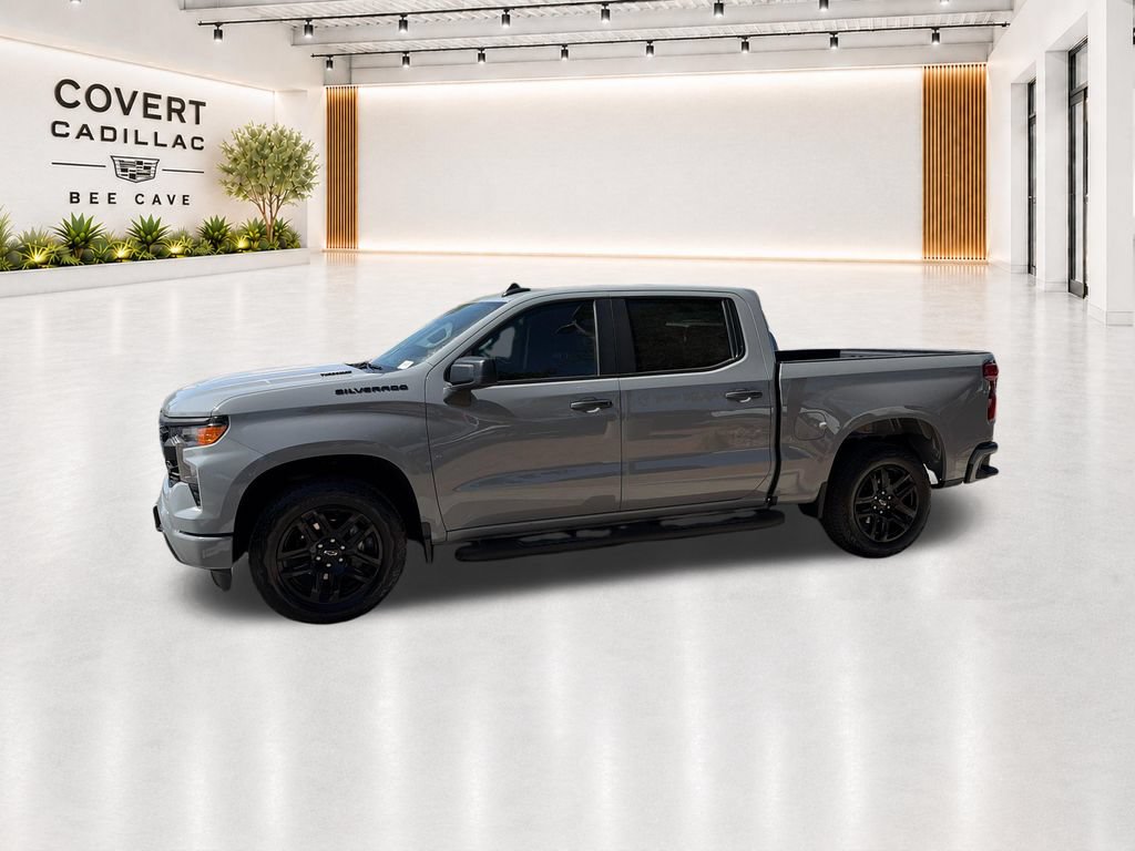 Used 2025 Chevrolet Silverado 1500 Custom w/ Turbomax Blackout Package RWD image 5